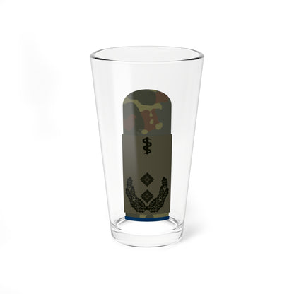HA OS5 52b Oberfeldarzt San HMx R (Germany) (Military Rank) Pint Glass 16oz