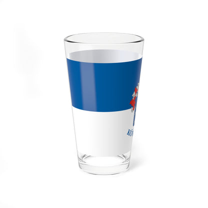 Flag of Kovagoors (Hungary) Pint Glass 16oz