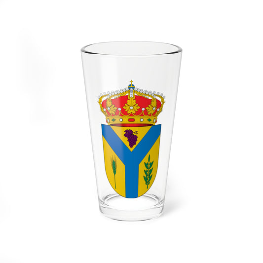 Escudo de Bárboles (Spain) (Coat of Arms) Pint Glass 16oz