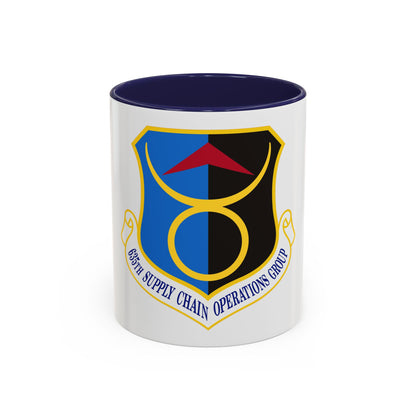 635th Supply Chain Operations Group (U.S. Air Force) Accent Coffee Mug