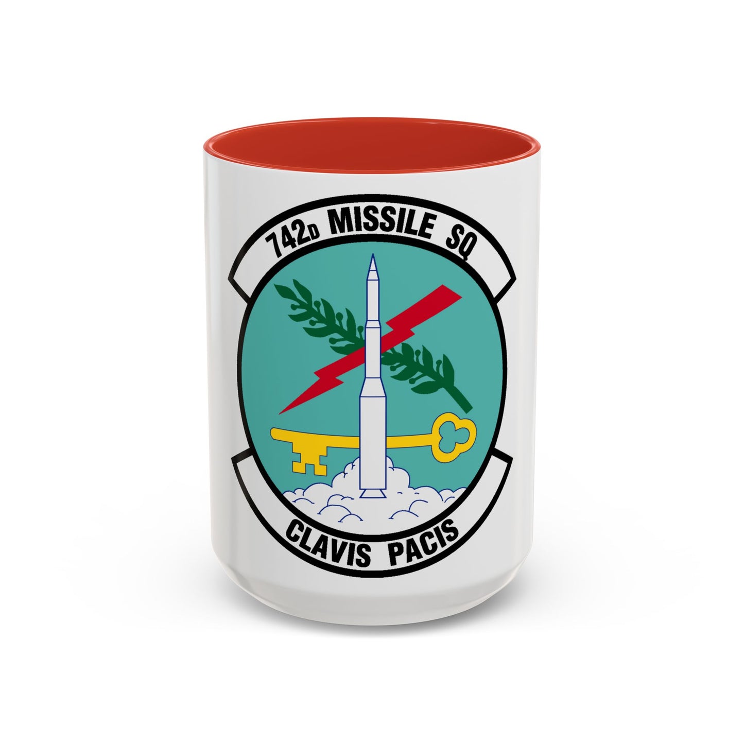 742 Missile Squadron AFGSC (U.S. Air Force) Accent Coffee Mug