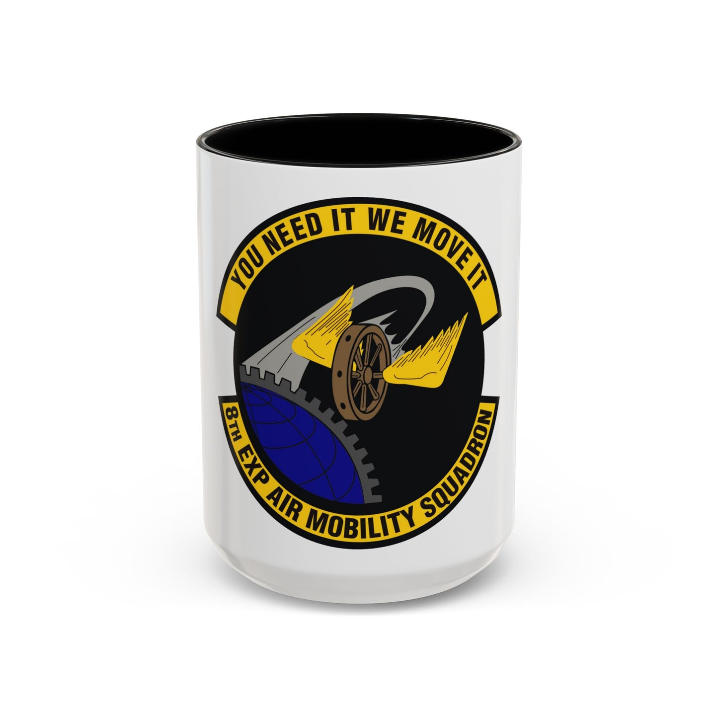 8th Expeditionary Air Mobility Squadron (U.S. Air Force) Accent Coffee Mug
