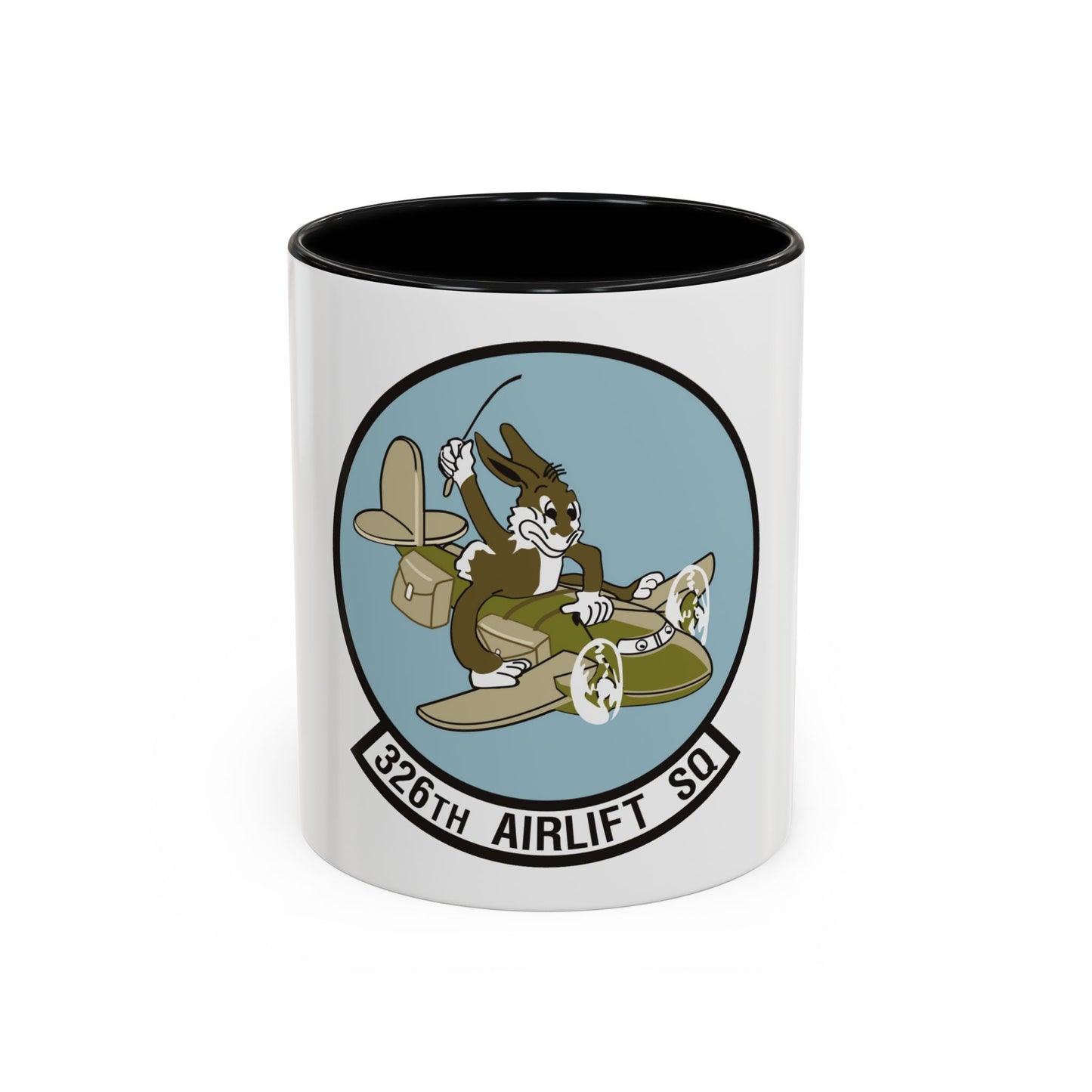 326th Airlift Squadron (U.S. Air Force) Accent Coffee Mug
