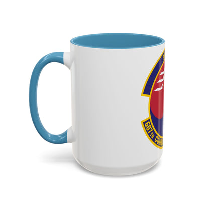 607th Combat Operations Squadron (U.S. Air Force) Accent Coffee Mug