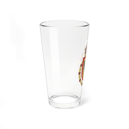 Coat of Arms of Wilhelm German Crown Prince Order of the Golden Fleece Variant (Germany) (Coat of Arms) Pint Glass 16oz