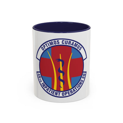 48th Inpatient Operations Squadron (U.S. Air Force) Accent Coffee Mug