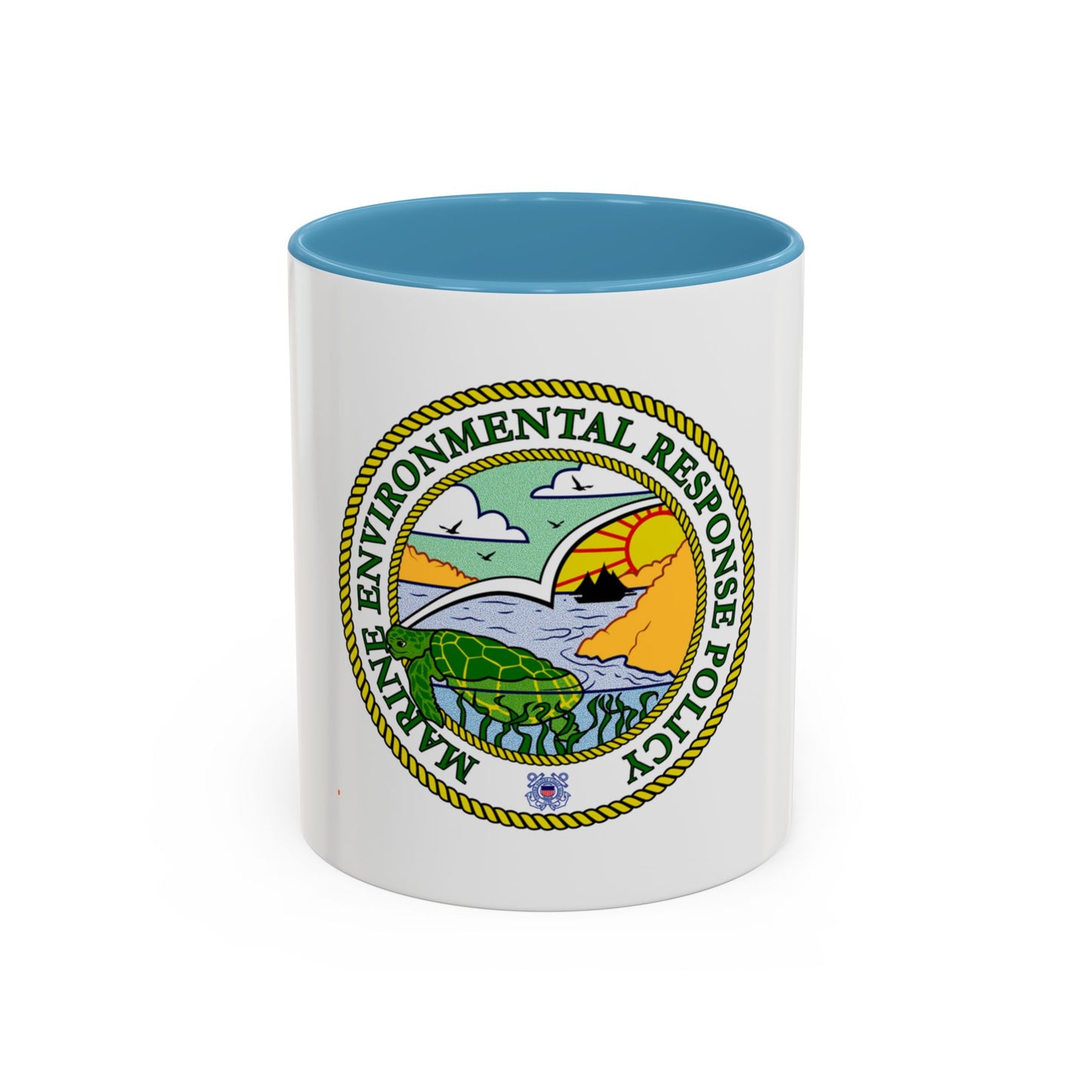 USCG Marine Environmental Resp Policy (U.S. Coast Guard) Accent Coffee Mug