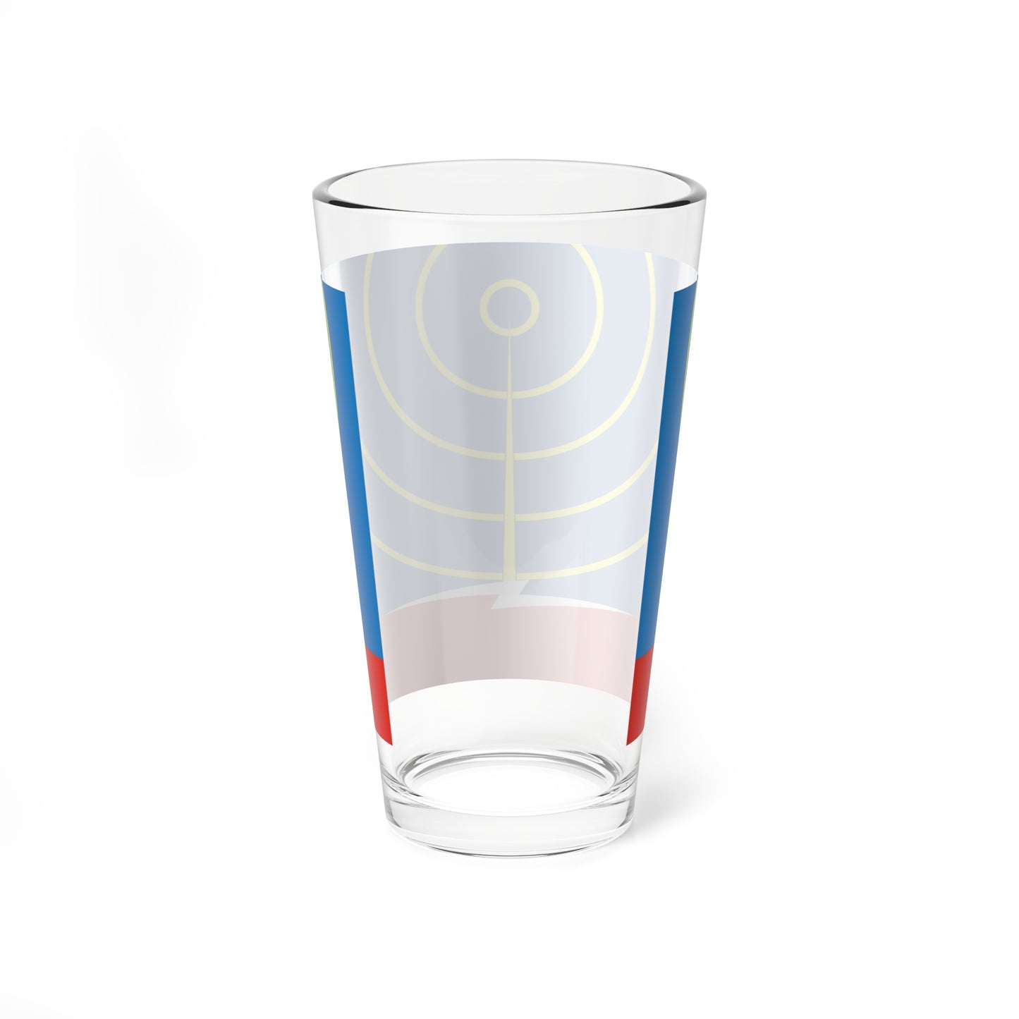 Flag of Severny Moscow oblast (Russia) Pint Glass 16oz