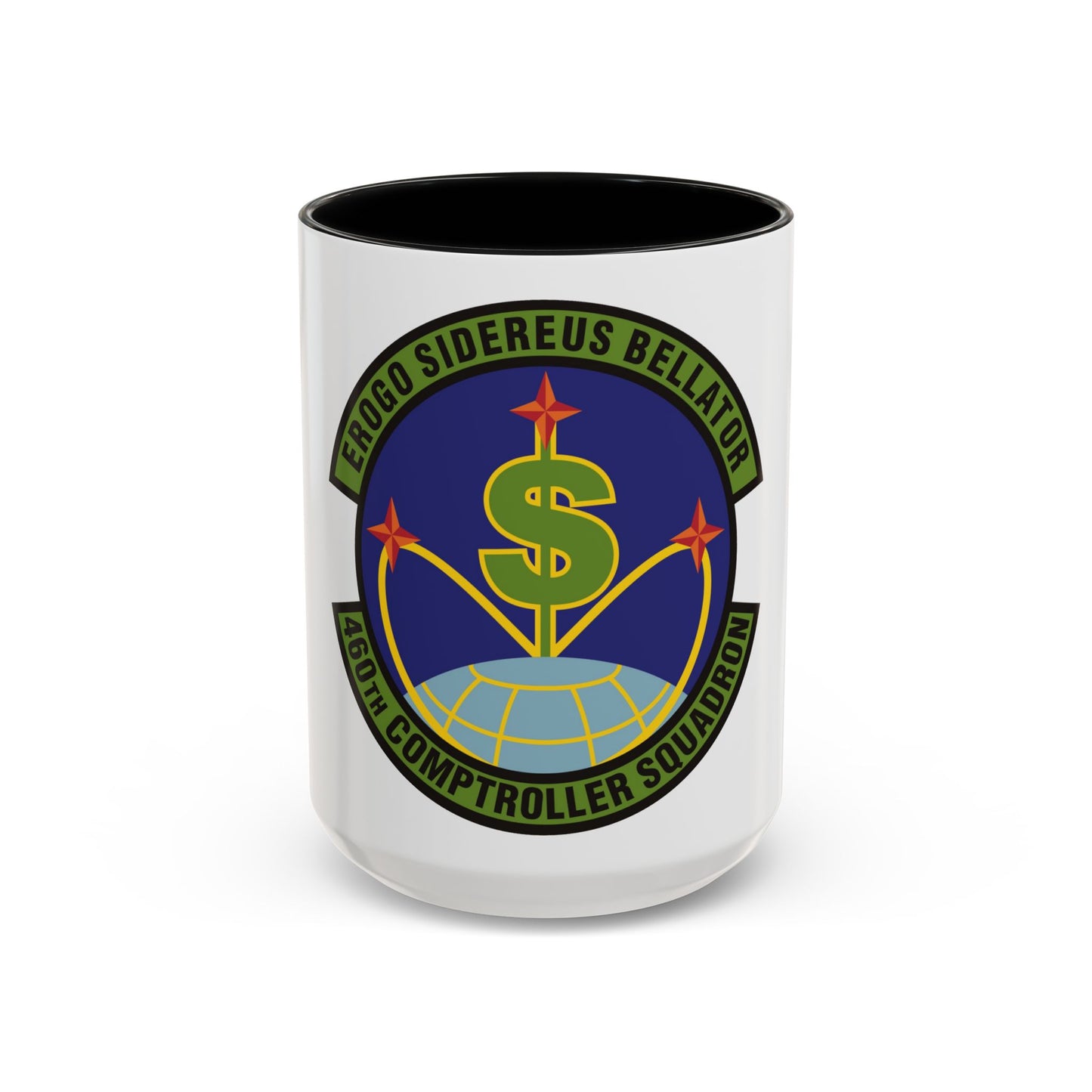 460th Comptroller Squadron (U.S. Air Force) Accent Coffee Mug