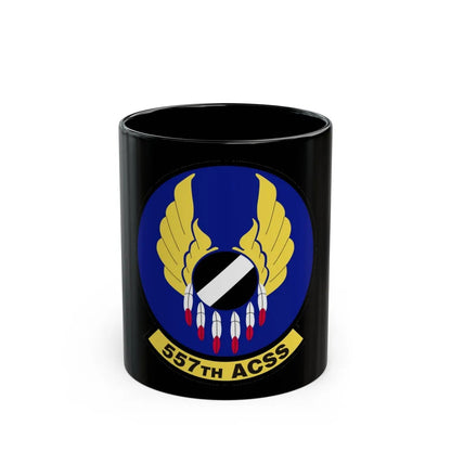 557th Aircraft Sustainment Squadron (U.S. Air Force) Black Coffee Mug-11oz-Go Mug Yourself