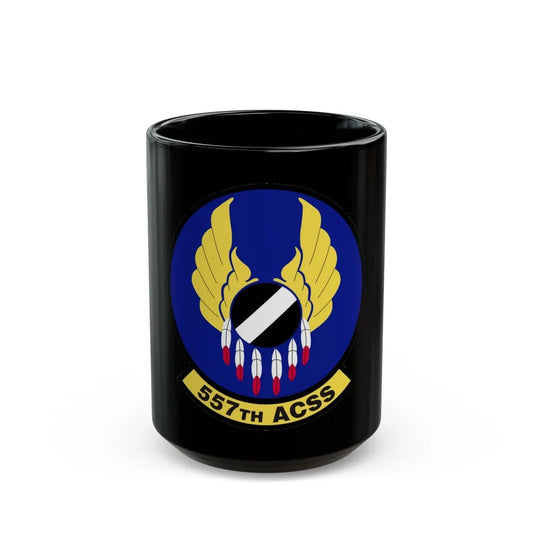 557th Aircraft Sustainment Squadron (U.S. Air Force) Black Coffee Mug-15oz-Go Mug Yourself