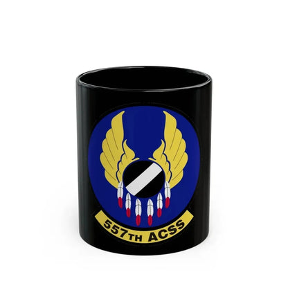 557th Aircraft Sustainment Squadron (U.S. Air Force) Black Coffee Mug 11oz - Go Mug Yourself