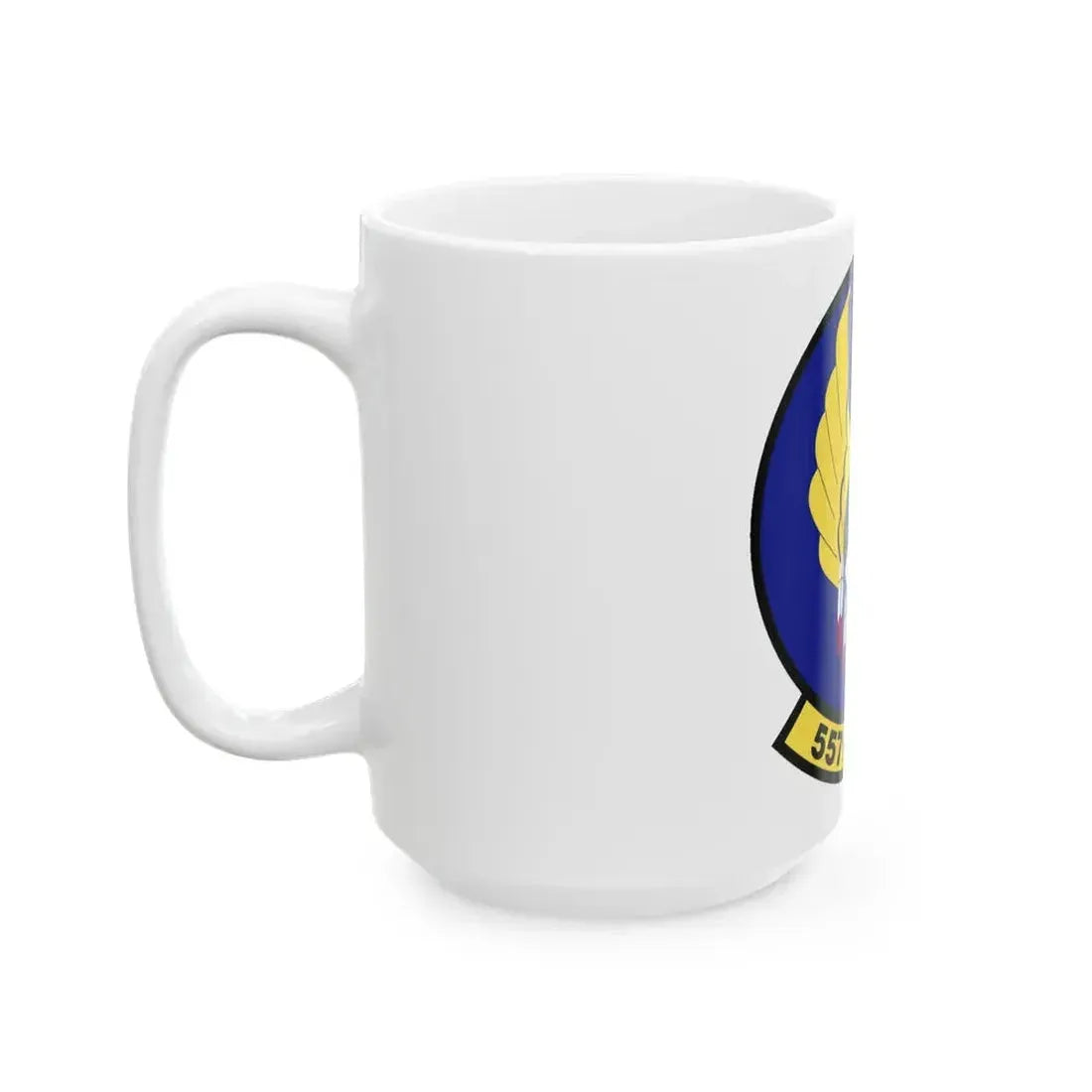 557th Aircraft Sustainment Squadron (U.S. Air Force) White Coffee Mug - Go Mug Yourself