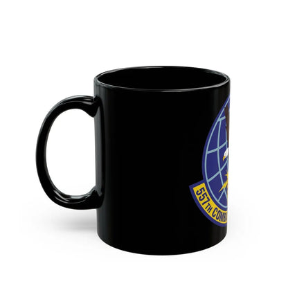 557th Combat Sustainment Squadron (U.S. Air Force) Black Coffee Mug-Go Mug Yourself