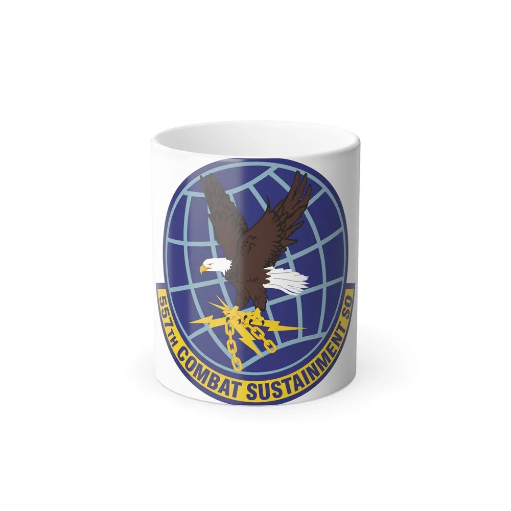 557th Combat Sustainment Squadron (U.S. Air Force) Color Changing Coffee Mug-11oz-Go Mug Yourself