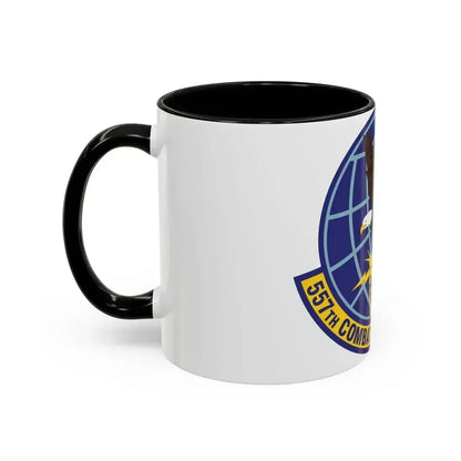 557th Combat Sustainment Squadron (U.S. Air Force) Accent Coffee Mug - Go Mug Yourself