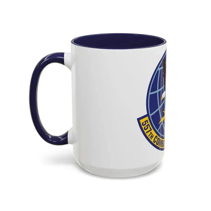 557th Combat Sustainment Squadron (U.S. Air Force) Accent Coffee Mug - Go Mug Yourself