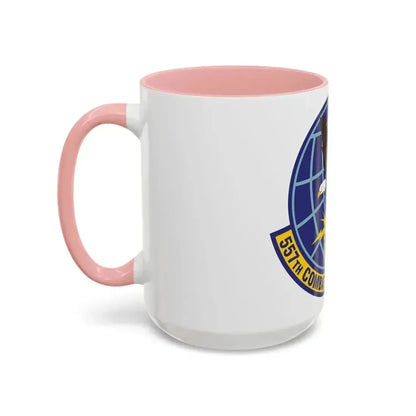 557th Combat Sustainment Squadron (U.S. Air Force) Accent Coffee Mug - Go Mug Yourself
