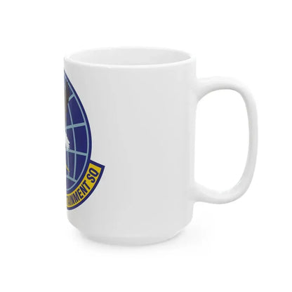 557th Combat Sustainment Squadron (U.S. Air Force) White Coffee Mug - Go Mug Yourself