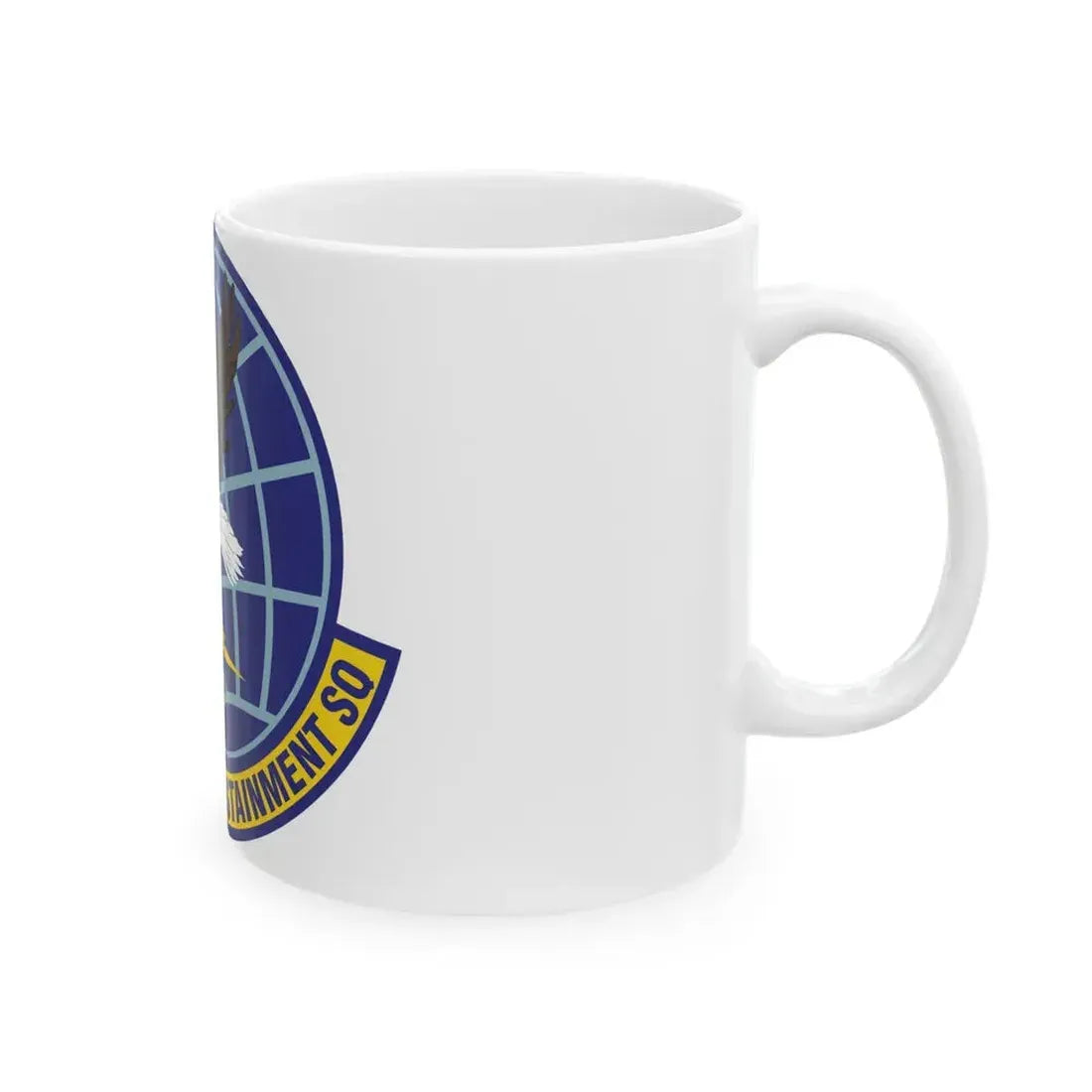 557th Combat Sustainment Squadron (U.S. Air Force) White Coffee Mug - Go Mug Yourself