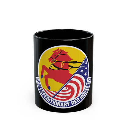 557th Expeditionary Red Horse Squadron (U.S. Air Force) Black Coffee Mug-11oz-Go Mug Yourself