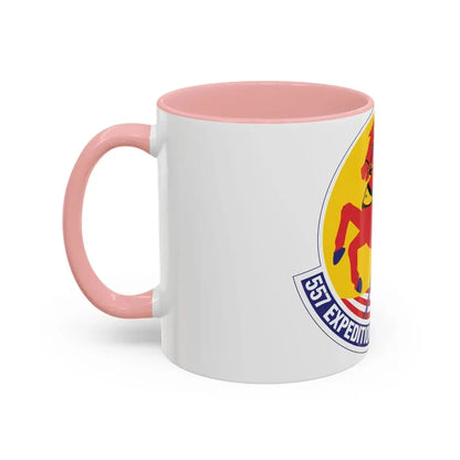 557th Expeditionary Red Horse Squadron (U.S. Air Force) Accent Coffee Mug - Go Mug Yourself