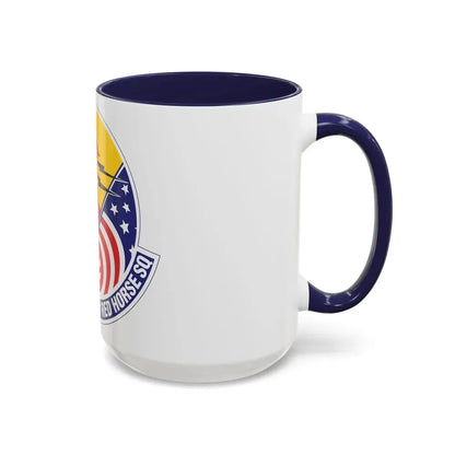 557th Expeditionary Red Horse Squadron (U.S. Air Force) Accent Coffee Mug - Go Mug Yourself