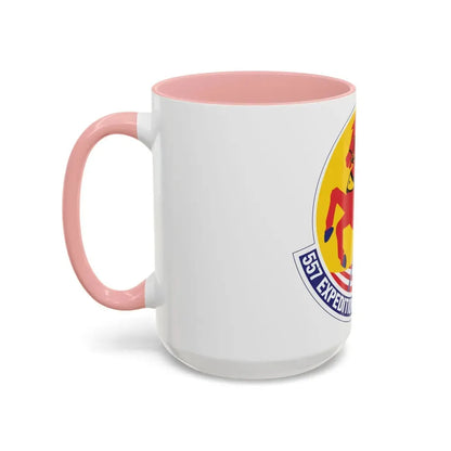 557th Expeditionary Red Horse Squadron (U.S. Air Force) Accent Coffee Mug - Go Mug Yourself