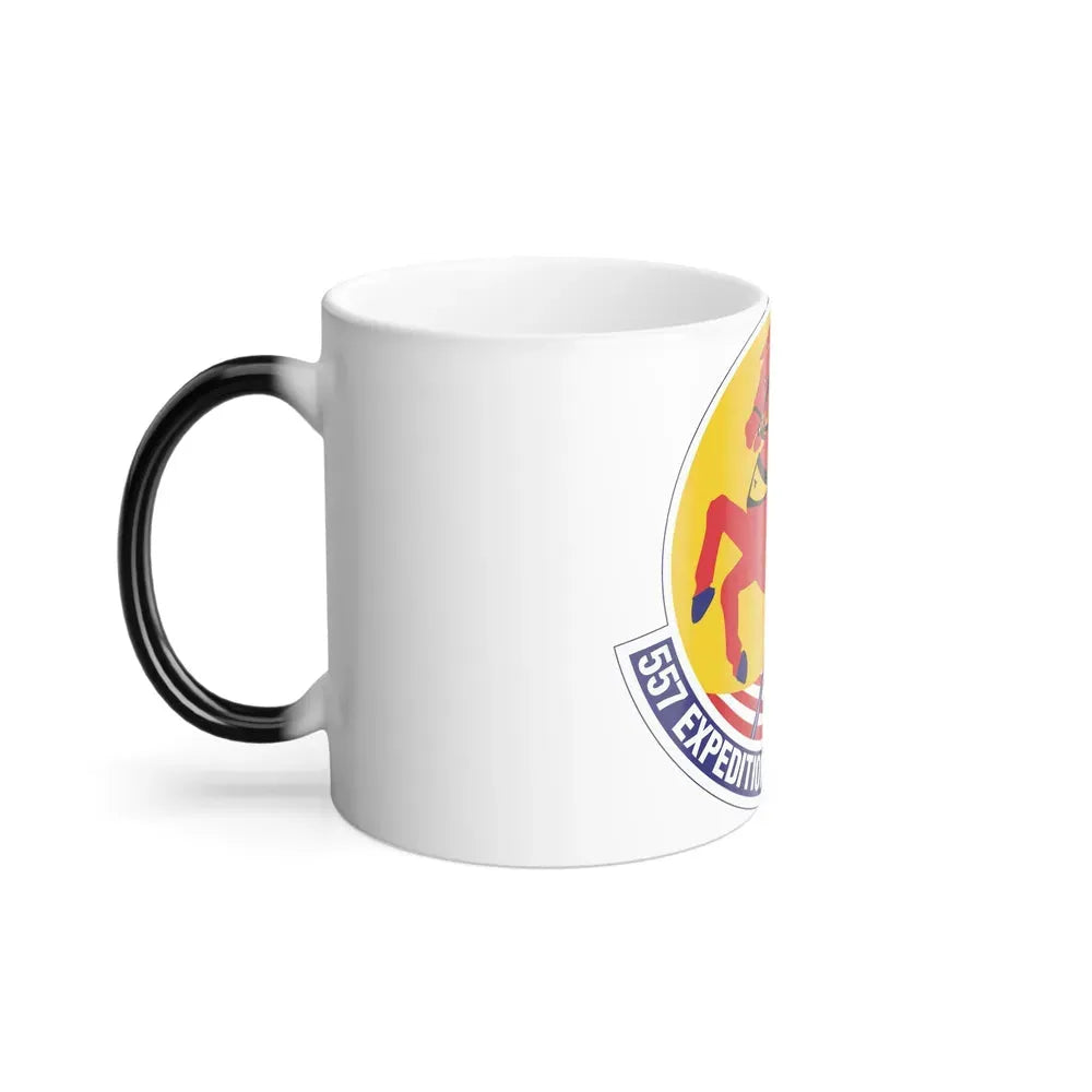 557th Expeditionary Red Horse Squadron (U.S. Air Force) Color Changing Coffee Mug - Go Mug Yourself