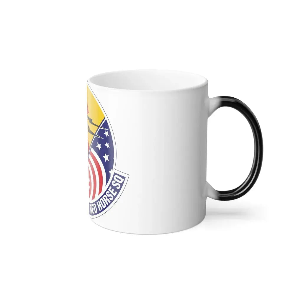 557th Expeditionary Red Horse Squadron (U.S. Air Force) Color Changing Coffee Mug - Go Mug Yourself
