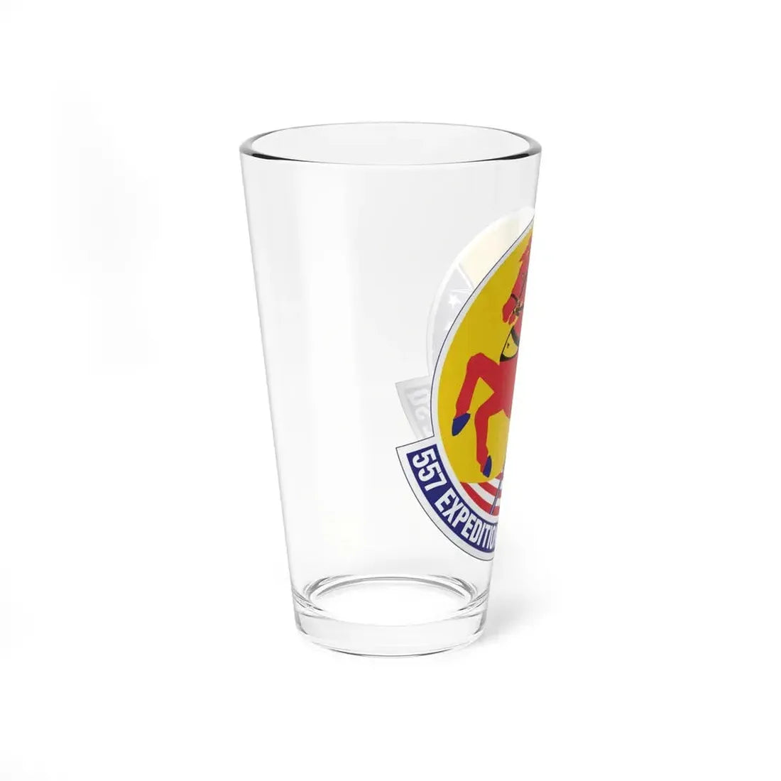 557th Expeditionary Red Horse Squadron (U.S. Air Force) Pint Glass 16oz - Go Mug Yourself