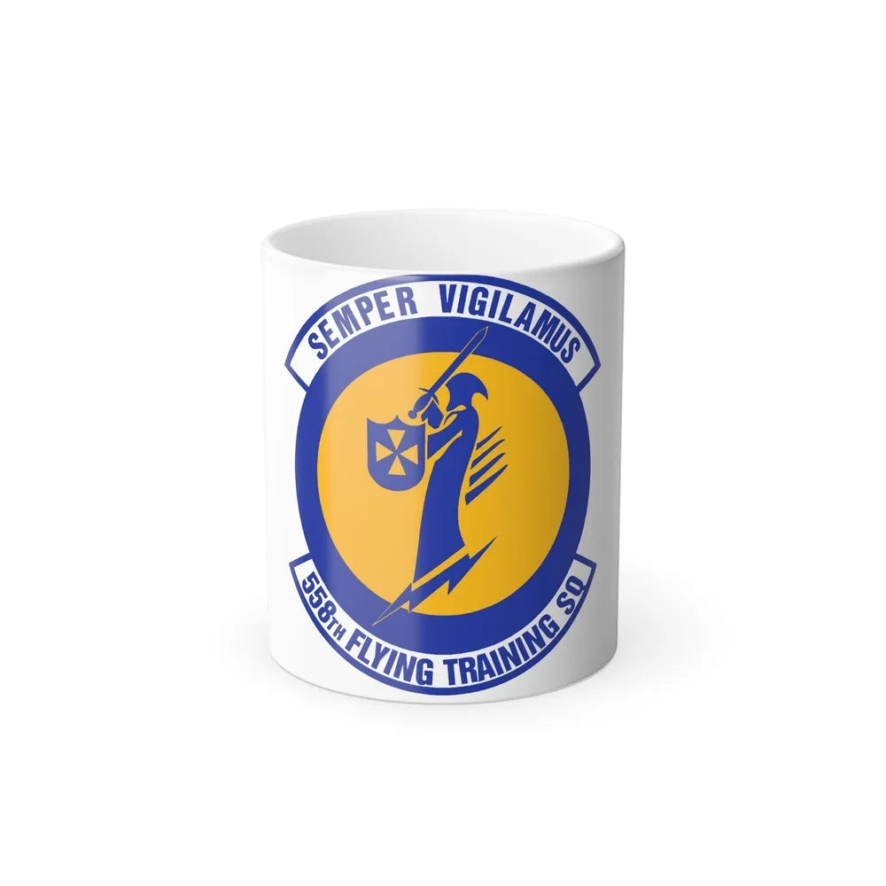 558 Flying Training Squadron AETC (U.S. Air Force) Color Changing Coffee Mug-11oz-Go Mug Yourself