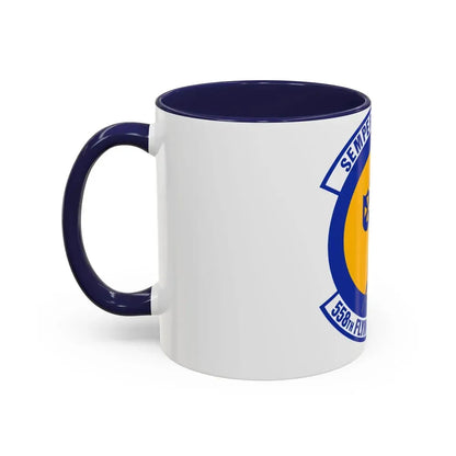 558 Flying Training Squadron AETC (U.S. Air Force) Accent Coffee Mug - Go Mug Yourself