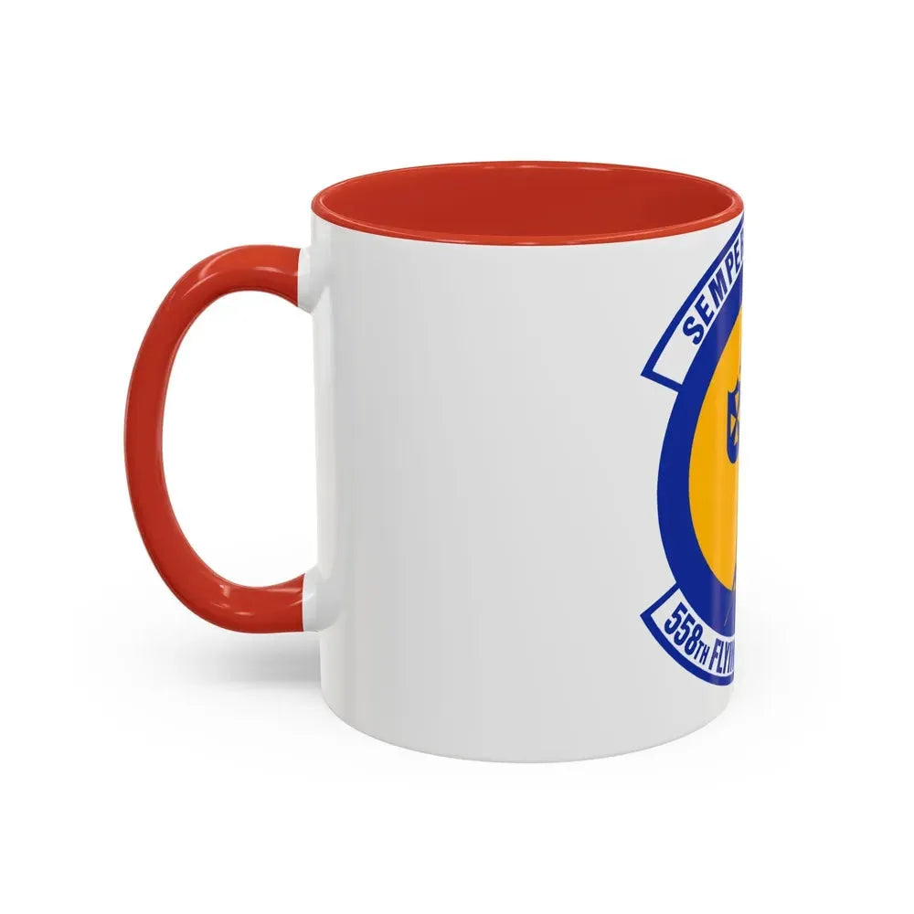 558 Flying Training Squadron AETC (U.S. Air Force) Accent Coffee Mug - Go Mug Yourself