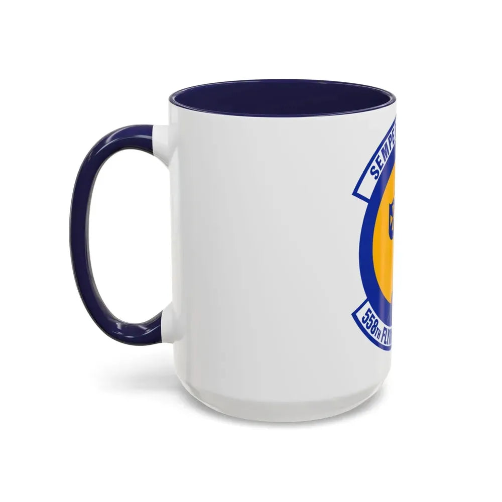 558 Flying Training Squadron AETC (U.S. Air Force) Accent Coffee Mug - Go Mug Yourself