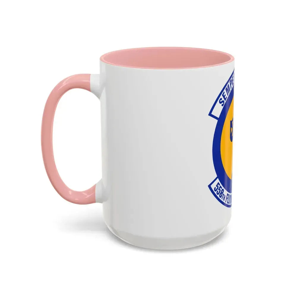 558 Flying Training Squadron AETC (U.S. Air Force) Accent Coffee Mug - Go Mug Yourself