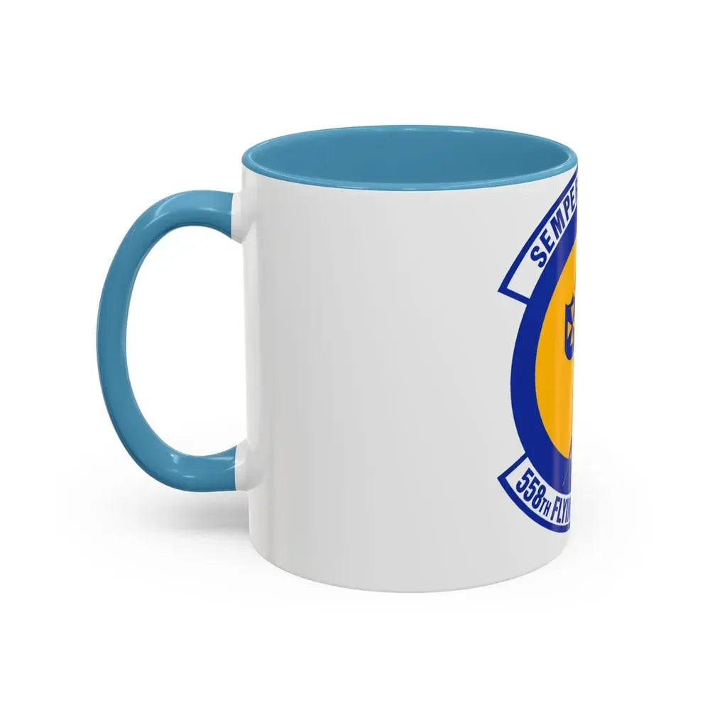 558 Flying Training Squadron AETC (U.S. Air Force) Accent Coffee Mug - Go Mug Yourself