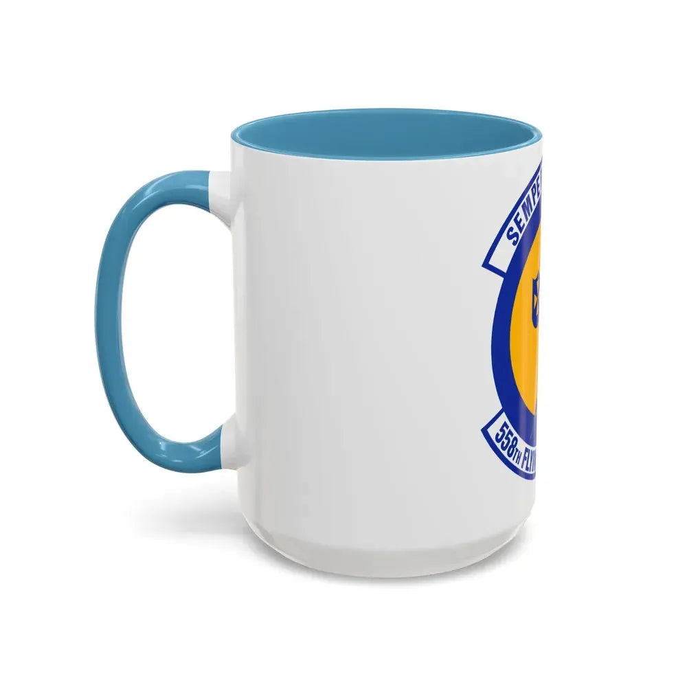 558 Flying Training Squadron AETC (U.S. Air Force) Accent Coffee Mug - Go Mug Yourself