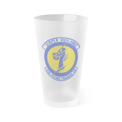 558 Flying Training Squadron AETC (U.S. Air Force) Frosted Pint Glass 16oz 16oz Frosted - Go Mug Yourself