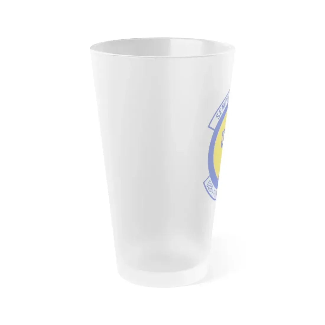 558 Flying Training Squadron AETC (U.S. Air Force) Frosted Pint Glass 16oz - Go Mug Yourself