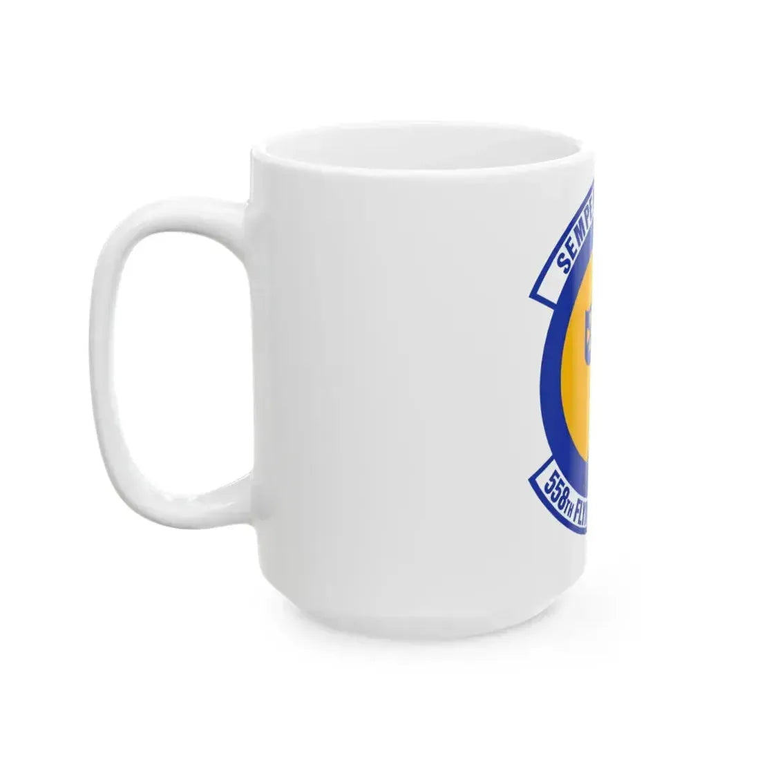 558 Flying Training Squadron AETC (U.S. Air Force) White Coffee Mug - Go Mug Yourself