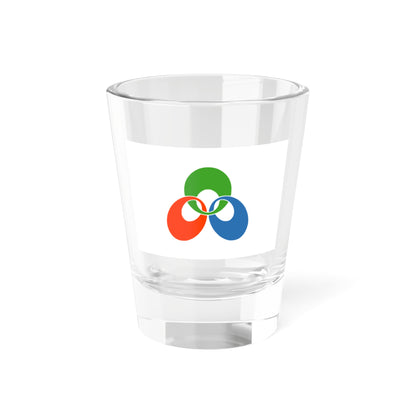 Flag of Mitane Akita (Japan) Shot Glass 1.5oz