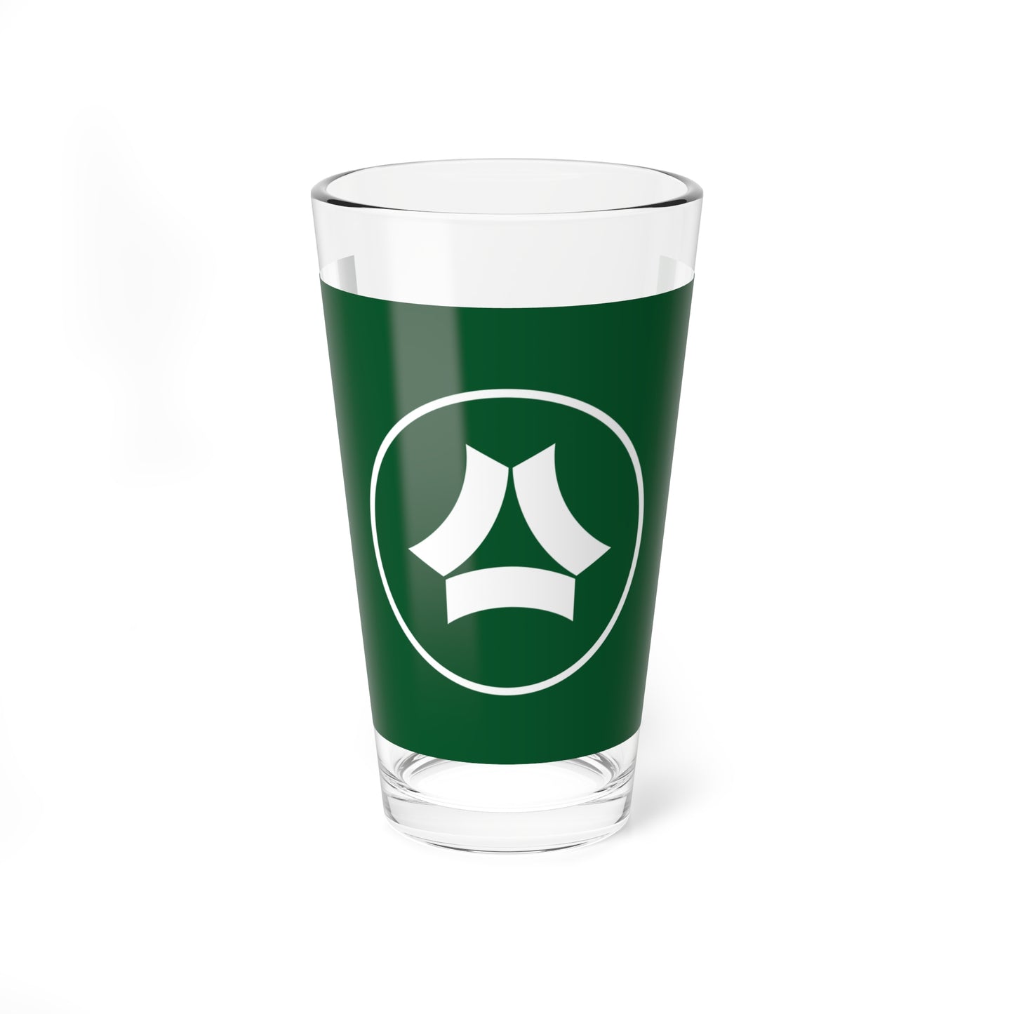Flag of Shionoe Kagawa 1963-2005 (Japan) Pint Glass 16oz