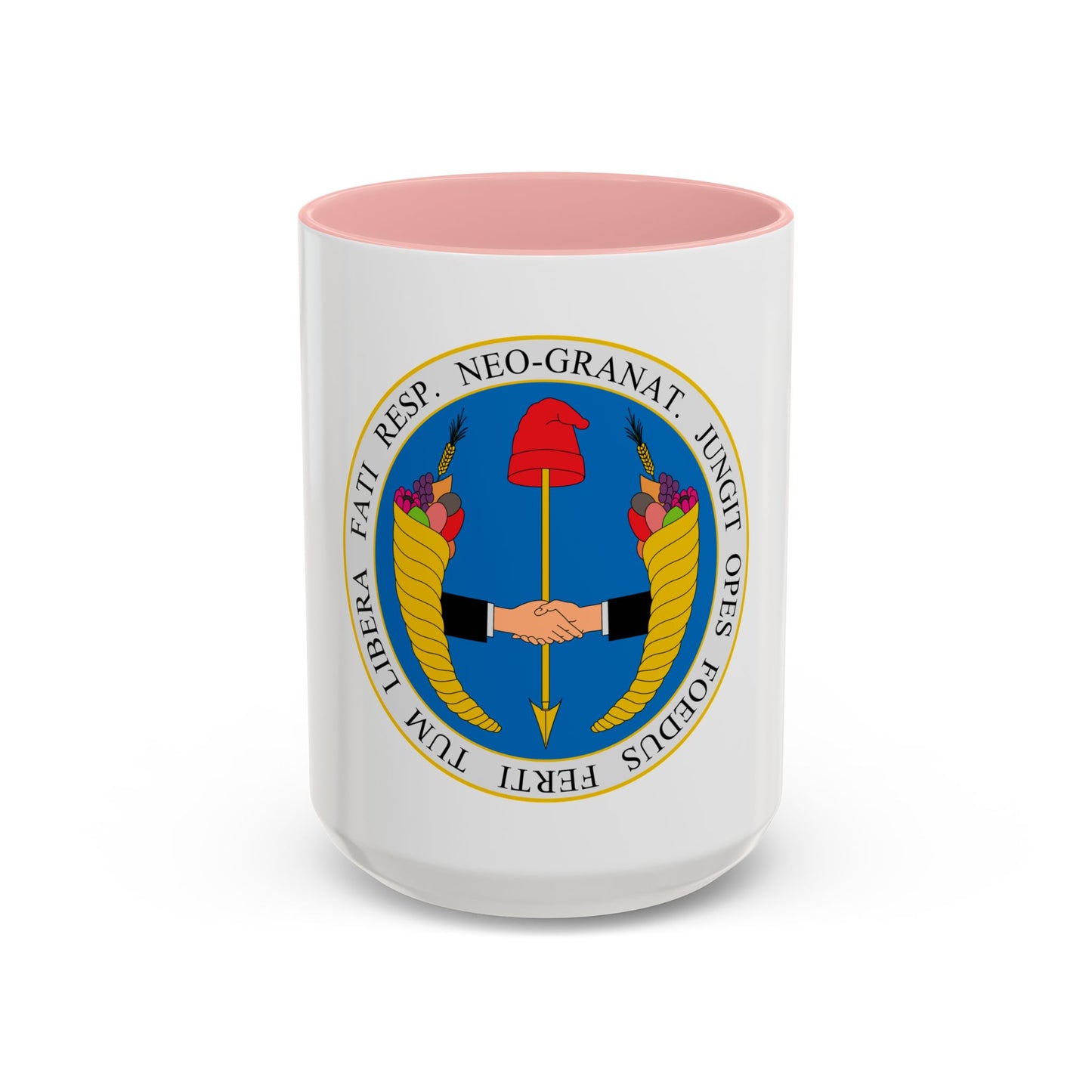 Coat of arms of United Provinces of New Granada - Accent Coffee Mug