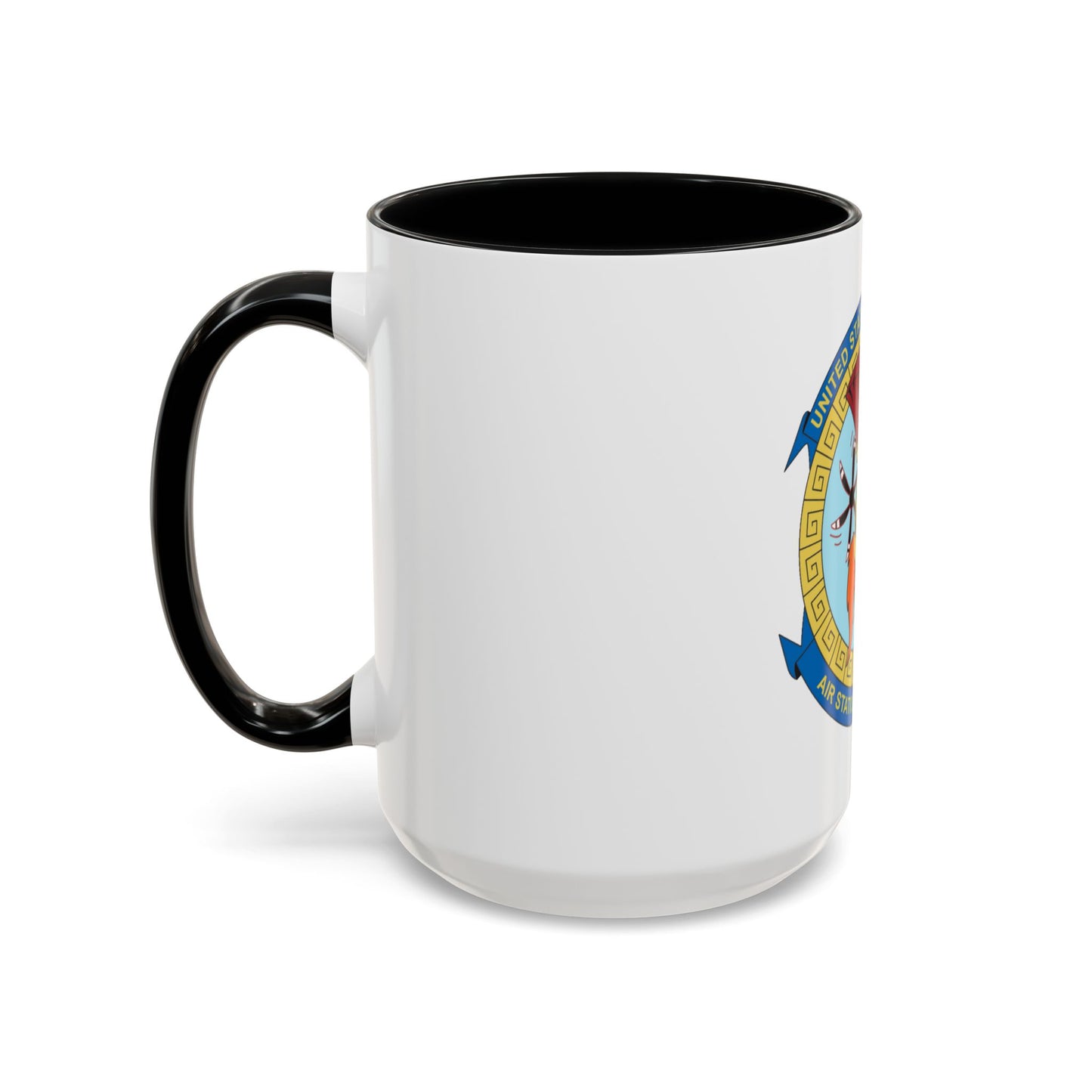USCG AS Sacramento CA (U.S. Coast Guard) Accent Coffee Mug