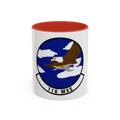 116th Maintenance Squadron (U.S. Air Force) Accent Coffee Mug