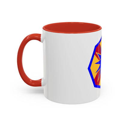 13th Sustainment Command Expeditionary (U.S. Army) Accent Coffee Mug