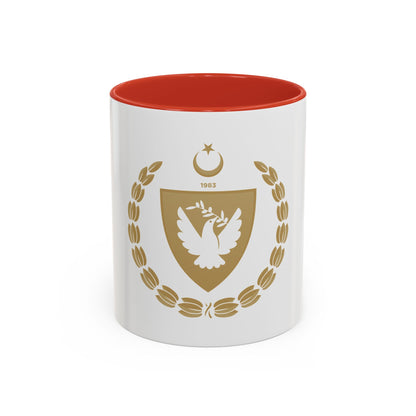 Emblem of the Presidency of the Turkish Republic of Northern Cyprus - Accent Coffee Mug