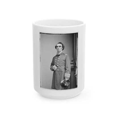 Portrait Of Capt. Henry Walke, Officer Of The Federal Navy (U.S. Civil War) White Coffee Mug