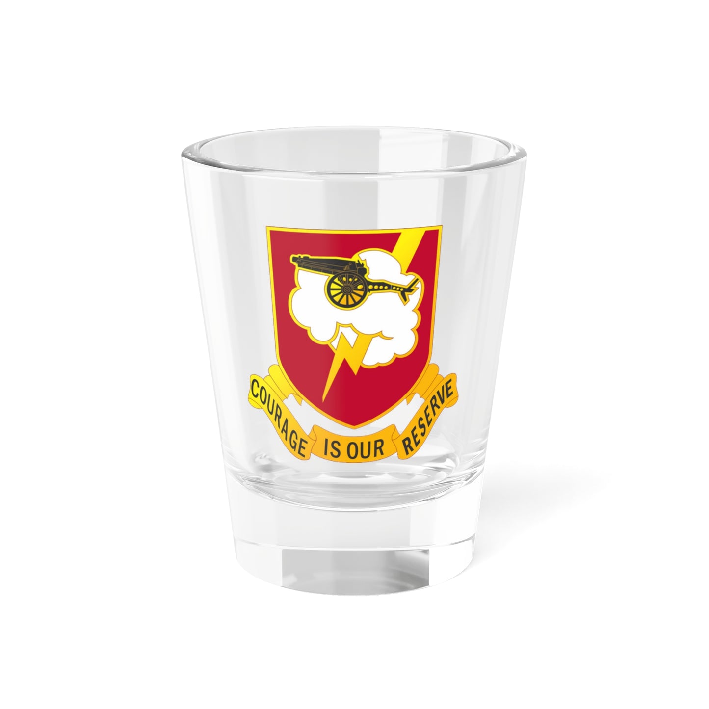 457th Airborne Field Artillery Battalion (U.S. Army) Shot Glass 1.5oz